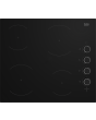 Beko CIHYV21B 58Cm Ceramic Black Hob With Control Knobs