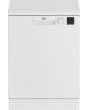 Beko DVN05C20W Full Size 13 Place Settings White Dishwasher