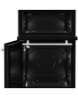 Beko EDG507W 50Cm Gas Twin Cavity White Cooker