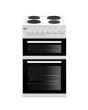 Beko EDP503W 50Cm Double Oven Electric White Cooker with Grill 
