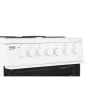 Beko EDP503W 50Cm Double Oven Electric White Cooker with Grill 
