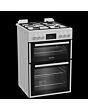 Blomberg GGRN655W 60Cm Gas Double Oven White Cooker With Lid