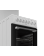 Blomberg GGS9151W 50Cm Gas Single Eye Level Grill White Cooker