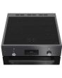 Blomberg HIRN651N 60Cm Electric Double Oven Anthracite Cooker With Induction Hob