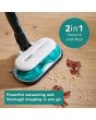 Bosch BCS71HYGGB Aqua Vacuum & Mop - 40 Minutes Run Time - White