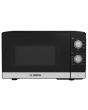 Bosch FFL020MS2B 20 Litres 800W Manual Control Black Solo Microwave