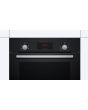 Bosch HHF113BA0B Built In Electric Single Black Oven