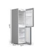 Bosch KGN34NLEAG 60Cm 50/50 Frost Free Stainless Steel Effect Fridge Freezer 