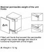 Bosch KUR21VFE0G Integrated Under Counter Larder Fridge