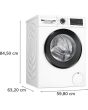 Bosch WGG254Z1GB 10Kg 1400 White Washing Machine 