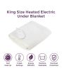 Carmen C81155 King Size, Single Control Heated Under Blanket