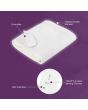 Carmen C81155 King Size, Single Control Heated Under Blanket