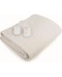 Carmen C81191 King, Double Control Fitted Washable Electric Blanket