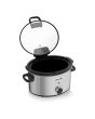 Crockpot CSC044 3.5L Stainless Steel Slow Cooker With Hinged Lid