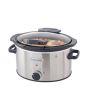 Crockpot CSC044 3.5L Stainless Steel Slow Cooker With Hinged Lid