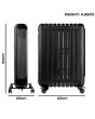 Daewoo HEA1980GE 2Kw Oil Free Eco Radiator