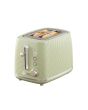 Daewoo SDA2777GE 2 Slice Sage Green Toaster