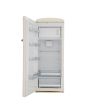 Gorenje ORB153CL Retro Tall Cream Fridge With Icebox Left Hand Hinge