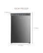 Haden HZ184IX 55Cm Under Counter Static Inox Freezer