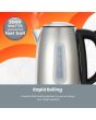 Hamilton Beach HB01402B 3Kw 1.7 Litres Brushed Stainless Steel Jug Kettle
