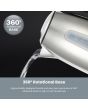 Hamilton Beach HB01402B 3Kw 1.7 Litres Brushed Stainless Steel Jug Kettle