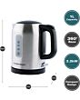Hamilton Beach HB02403B1 2.2Kw 1Litre Stainless Steel Jug Kettle