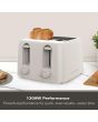 Hamilton Beach HB4T5032W 4 Slice Essentials White Toaster