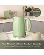 Hamilton Beach HBK012M 3Kw 1.7 Litres Harmony Matcha Green Jug Kettle