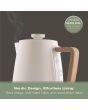 Hamilton Beach HBK01MC 3Kw 1.7 Litres Scandi Matte Cream Kettle