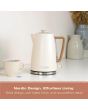 Hamilton Beach HBK01MC 3Kw 1.7 Litres Scandi Matte Cream Kettle