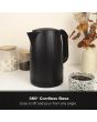 Hamilton Beach HBK8522B 3Kw 1.7 Litres Stealth Matte Black Kettle