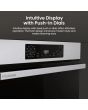Hisense BI622AXPGUK Built In Electric Single Black And Stainless Steel Oven