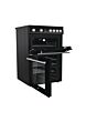 Hisense HDE3211BBUK 60Cm Electric Double Oven Black Cooker With Ceramic Hob