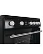 Hisense HDE3211BBUK 60Cm Electric Double Oven Black Cooker With Ceramic Hob