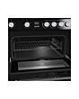 Hisense HDE3211BBUK 60Cm Electric Double Oven Black Cooker With Ceramic Hob