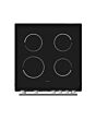 Hisense HDE3211BBUK 60Cm Electric Double Oven Black Cooker With Ceramic Hob