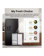 Hisense RQ5P470SYFD American Style Total No Frost Black Fridge Freezer