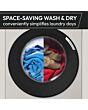 Hoover HGWD4106B9GC-80 10/6Kg 1400 Graphite Washer Dryer