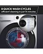Hoover HGWD4106B9GC-80 10/6Kg 1400 Graphite Washer Dryer