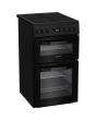 Hotpoint HDE5VDCB 50Cm Electric Double Cooker With Ceramic Hob