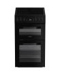 Hotpoint HDE5VDCB 50Cm Electric Double Cooker With Ceramic Hob