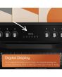 Hotpoint HDG6GDCB1 60Cm Gas Double Oven Black Cooker With Lid