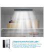 Midea MDRB379FGD30 54.7Cm 60/40 Total No Frost Black Fridge Freezer