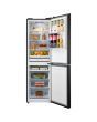 Midea MDRB379FGD30 54.7Cm 60/40 Total No Frost Black Fridge Freezer