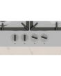 Neff T26CIP8N0 58.2Cm Gas Stainless Steel Hob With Control Knobs 