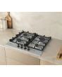 Neff T26CIP8N0 58.2Cm Gas Stainless Steel Hob With Control Knobs 