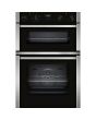 Neff U1ACE2AN3B Built In Electric Double Stainless Steel Oven 