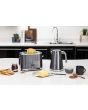 Russell Hobbs 25240 3Kw 1.7 Litres Geo Grey Stainless Steel Kettle