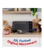 Russell Hobbs RHFM2365B 23 Litre 800W Flatbed Digital Control Solo Microwave