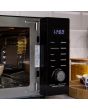 Russell Hobbs RHM2348B 23 Litres 800W Dial & Touch Control Silver Solo Microwave With Stainless Stee